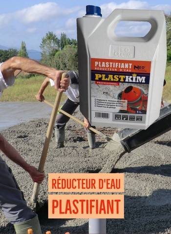 plastifiant reducteur d'eau 