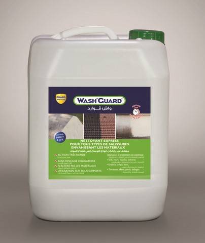 wash guard murs, sols et toitures